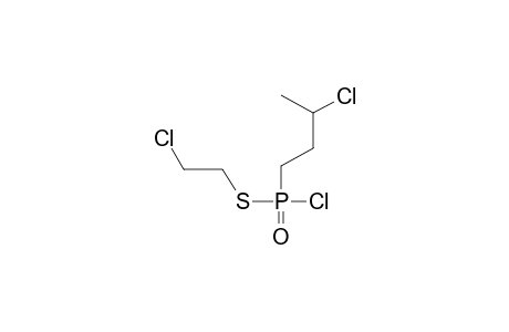 S-(2-CHLOROETHYL)-3-CHLOROBUTYLTHIOPHOSPHONIC ACID, CHLOROANHYDRIDE