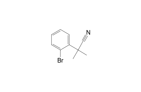 2-(2-bromophenyl)-2-methyl-propanenitrile