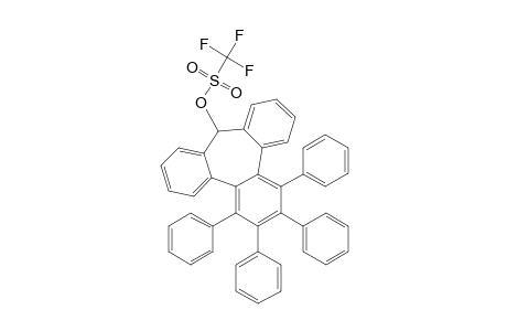 Methanesulfonic acid, trifluoro-, 1,2,3,4-tetraphenyl-9H-tribenzo[a,c,e]cyclohepten-9-yl ester