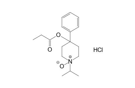 1-ISOPROPYL-4-PHENYL-4-PIPERIDINOL, PROPIONATE, 1-OXIDE, HYDROXHLORIDE