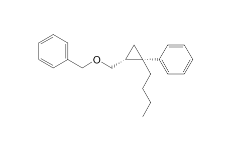 r-1-Butyl-1-phenyl-c-2-[(phenylmethoxy)methyl]cyclopropane