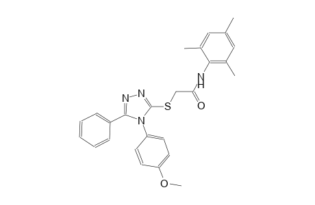 N-mesityl-2-{[4-(4-methoxyphenyl)-5-phenyl-4H-1,2,4-triazol-3-yl]sulfanyl}acetamide