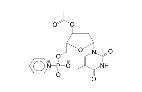 3'-O-ACETYLDEOXYTHYMIDINE, 5'-PYRIDINIOPHOSPHATE