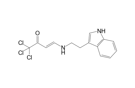 1,1,1-Trichloro-4-[2'-(3"-indolyl)ethylamino]-3-buten-2-one