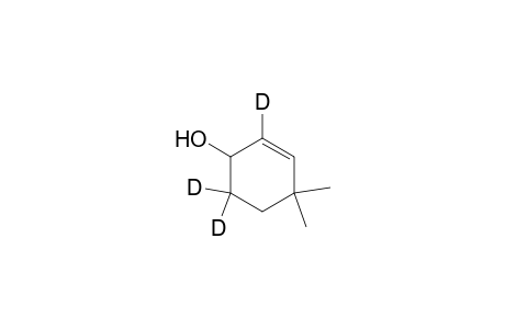 2,6,6-Trideutero-4,4-dimethylcyclohexa-2-en-ol