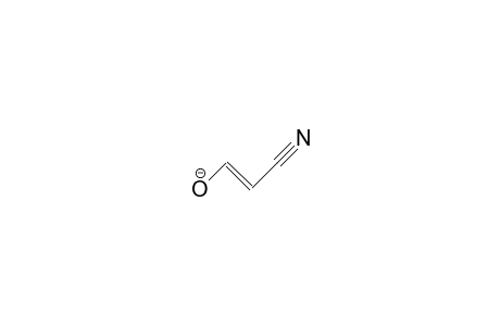 trans-3-Hydroxy-acrylonitrile anion