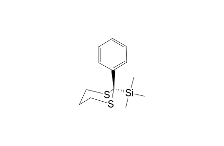 2-Phenyl-2-trimethylsilyl-1,3-dithiane
