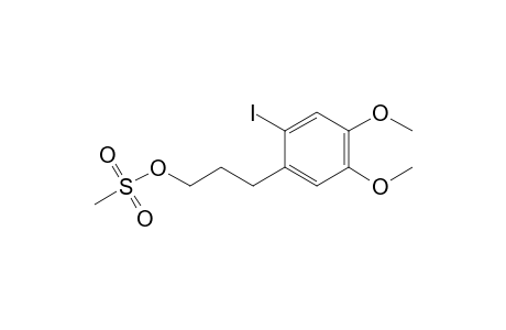 3-(2-Iodo-4,5-dimethoxyphenyl)propyl methanesulfonate