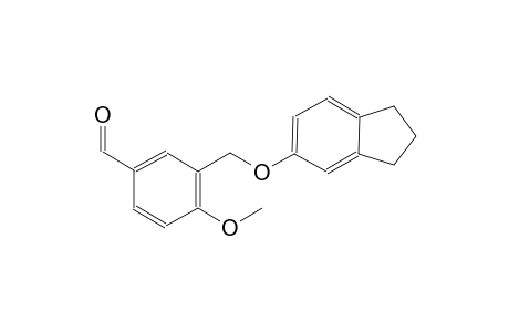 3-[(2,3-dihydro-1H-inden-5-yloxy)methyl]-4-methoxybenzaldehyde