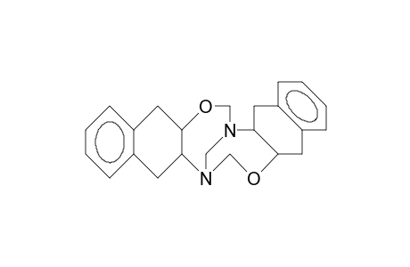 5,5a,8a,9,14,14a,17a,18-Octahydro-8,17-methano-dinaphtho(2,3-D:2',3'-I)(1,6,3,8)dioxadiazecine