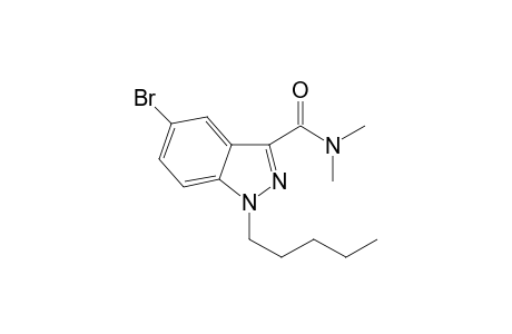 5-bromo-N,N-dimethyl-1-pentyl-1H-indazole-3-carboxamide