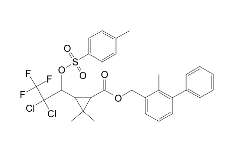 (2-methyl-3-phenyl-phenyl)methyl 3-[2,2-bis(chloranyl)-3,3,3-tris(fluoranyl)-1-(4-methylphenyl)sulfonyloxy-propyl]-2,2-dimethyl-cyclopropane-1-carboxylate