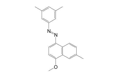 Diazene, 1-(3,5-dimethylphenyl)-2-(4-methoxy-6-methyl-1-naphthalenyl)-