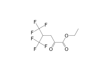 Ethyl 5,5,5-trifluoro-2-oxo-4-(trifluoromethyl)pentanoate