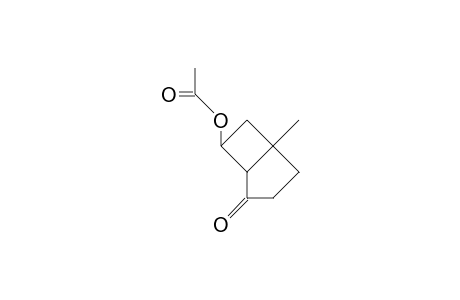 endo-7-Acetoxy-5-methyl-bicyclo(3.2.0)heptanone-2