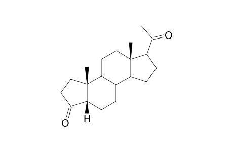 4.beta.-A-nor-Pregnane-3,20-dione