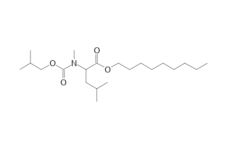 L-Leucine, N-isobutoxycarbonyl-N-methyl-, nonyl ester