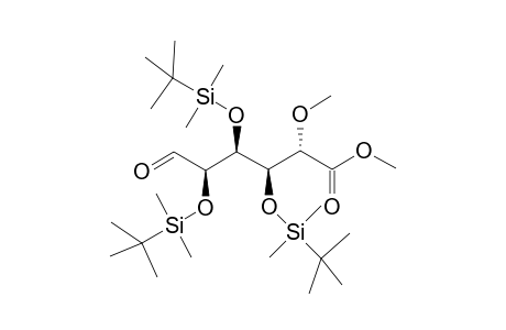 Methyl 2-O-Methyl-3,4,5-tris-[(1,1-dimethylethyl)dimethylsilyl]-L-guloronate
