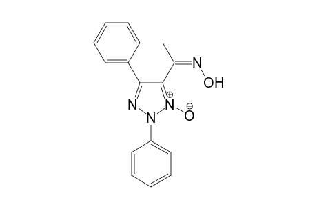 (1Z)-1-(3-Oxido-2,5-diphenyl-2H-1,2,3-triazol-4-yl)ethanone oxime