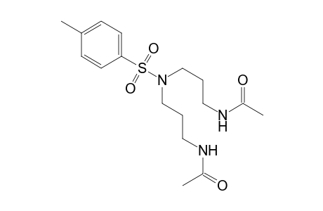 Acetamide, N,N'-[[[(4-methylphenyl)sulfonyl]imino]di-3,1-propanediyl]bis-