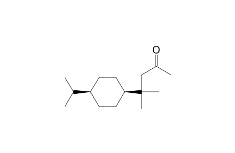 2-Pentanone, 4-methyl-4-[4-(1-methylethyl)cyclohexyl]-, cis-