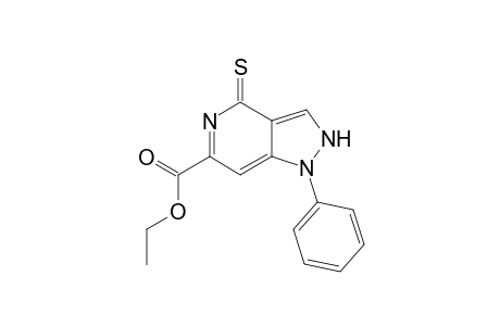 6-Ethoxycarbonyl-1-phenyl-1H-pyrazolo[4,3-c]pyridine-4-thione