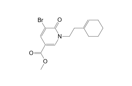 methyl 5-bromo-1-[2-(1-cyclohexen-1-yl)ethyl]-6-oxo-1,6-dihydro-3-pyridinecarboxylate
