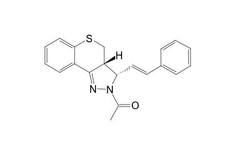 (CIS-3,3A)-2,3,3A,4-TETRAHYDRO-2-ACETYL-3-STYRYL-[1]-BENZOTHIOPYRANO-[4,3-C]-PYRAZOLE