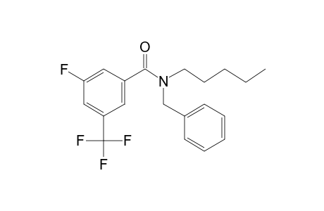 Benzamide, 3-fluoro-5-trifluoromethyl-N-benzyl-N-pentyl-