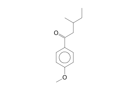 1-(4-Methoxyphenyl)-3-methyl-1-pentanone