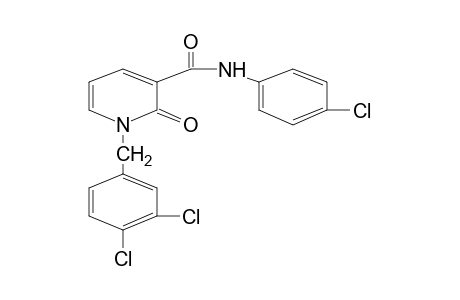 4'-CHLORO-1-(3,4-DICHLOROBENZYL)-1,2-DIHYDRO-2-OXONICOTINANILIDE
