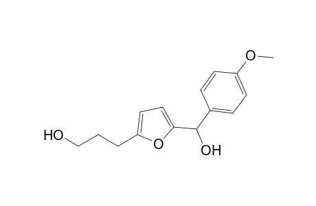 .alpha.-(p-methoxyphenyl)-5-(3-hydroxypropyl)-2-furanmethanol