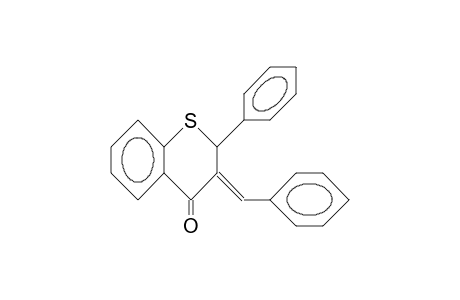 (E)-3-Benzylidene-1-thio-flavanone