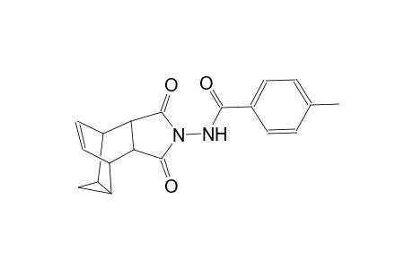 N-(1,3-dioxo-3,3a,4,4a,5,5a,6,6a-octahydro-4,6-ethenocyclopropa[f]isoindol-2(1H)-yl)-4-methylbenzamide