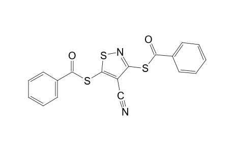 3,5-dimercapto-4-isothiazolecarbonitrile, dibenzoate(ester)