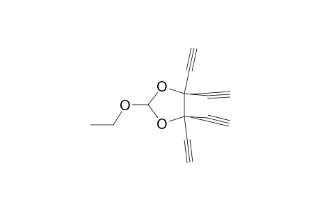 2-Ethoxy-4,4,5,5-tetraethynyl-1,3-dioxolane