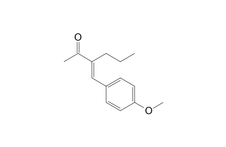 (E)-3-(4-methoxybenzylidene)hexan-2-one