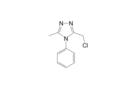 3-(Chloromethyl)-5-methyl-4-phenyl-4H-1,2,4-triazole hydrochride