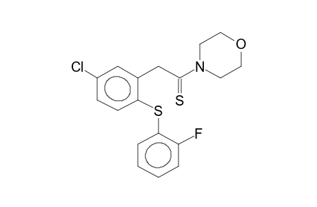 [5-CHLORO-2-(2-FLUOROPHENYLTHIO)PHENYL]ACETOTHIOMORPHOLIDE