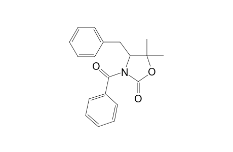 3-Benzoyl-4-benzyl-5,5-dimethyloxazolidin-2-one