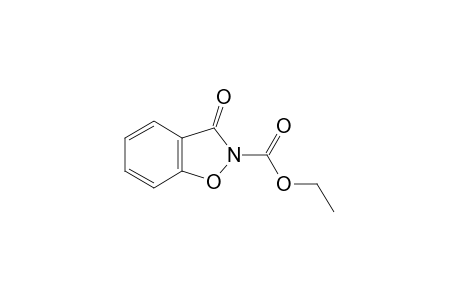 3-oxo-1,2-benzisoxazoline-2-carboxylic acid, ethyl ester