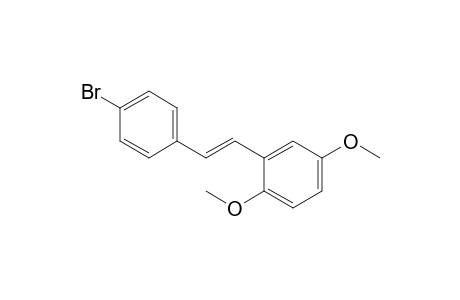 2-[(E)-2-(4-bromophenyl)ethenyl]-1,4-dimethoxy-benzene