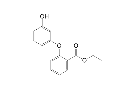 2-(3-Hydroxyphenoxy)benzoic Acid Ethyl Ester
