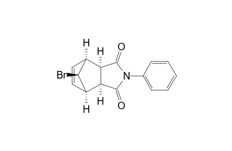 (3a.alpha.,4.alpha.,7.alphaa.,7a.alpha.,8s)-8-Bromo-3a,4,7,7a-tetrahydro-2-phenyl-4,7-methano-1H-isoindole-1,3(2H)-dione
