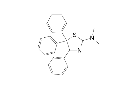 2,5-Dihydro-N,Ndimethyl-4,5,5-triphenyl-1,3-thiazol-2-amine