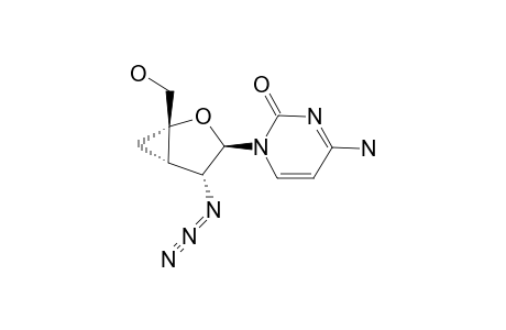 4-AMINO-1-[(1S,3R,4R,5S)-4-AZIDO-1-(HYDROXYMETHYL)-2-OXABICYCLO-[3.1.0]-HEX-3-YL]-2(1H)-PYRIMIDINONE