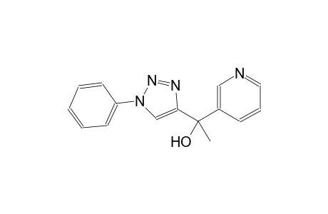 3-pyridinemethanol, alpha-methyl-alpha-(1-phenyl-1H-1,2,3-triazol-4-yl)-