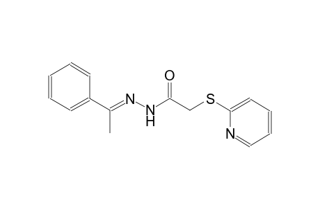 N'-[(E)-1-phenylethylidene]-2-(2-pyridinylsulfanyl)acetohydrazide