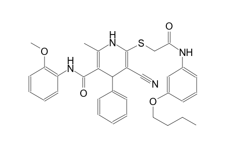 3-pyridinecarboxamide, 6-[[2-[(3-butoxyphenyl)amino]-2-oxoethyl]thio]-5-cyano-1,4-dihydro-N-(2-methoxyphenyl)-2-methyl-4-phenyl-