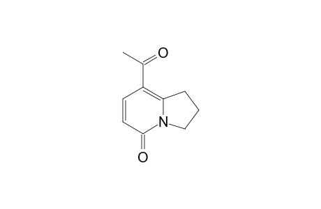 8-Acetyl-2,3-dihydro-1H-indolizin-5-one
